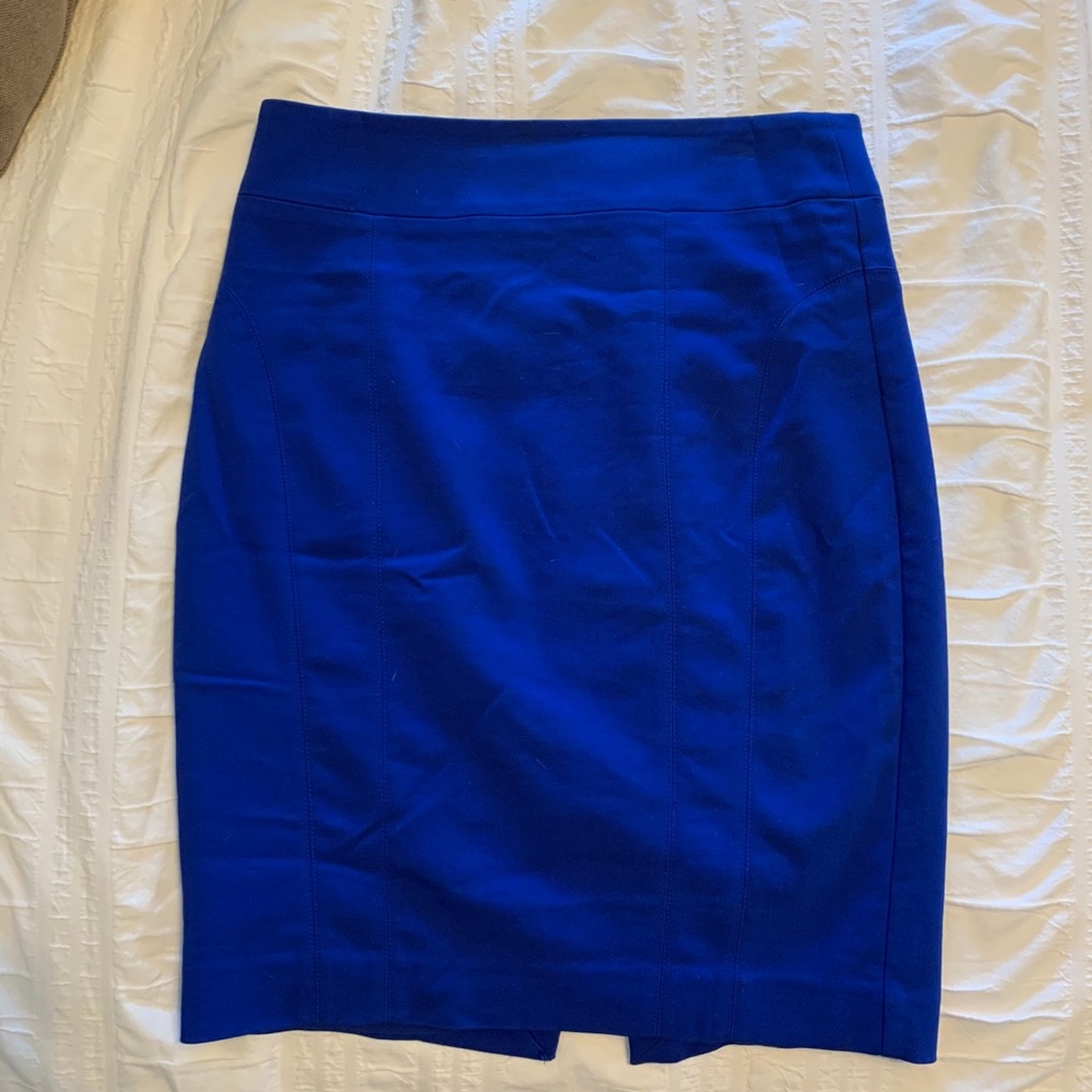 Express Royal blue pencil skirt